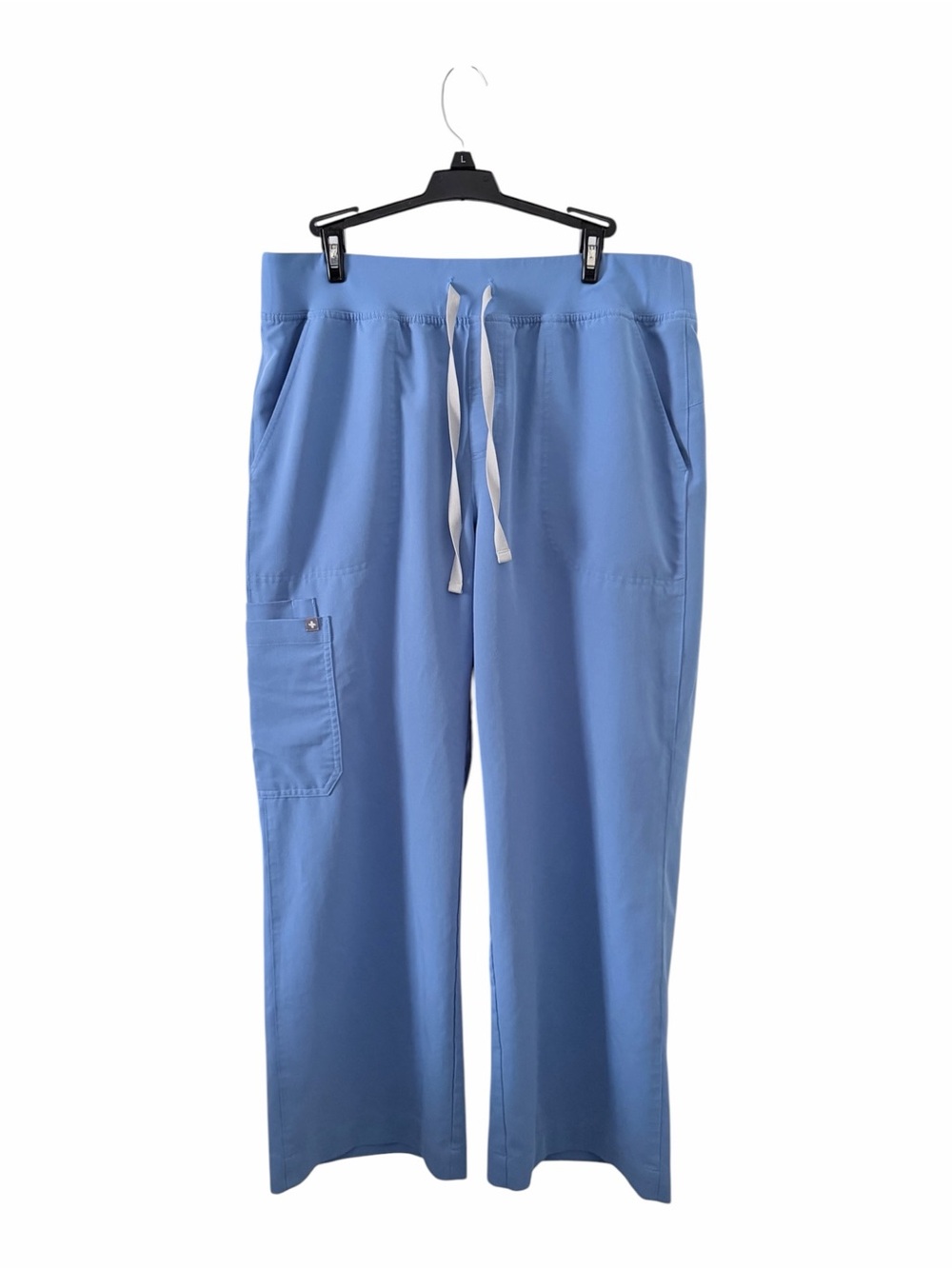 Figs Isabel High Rise Wide Leg Scrub Pant Size XL Petite - Picture 2 of 8